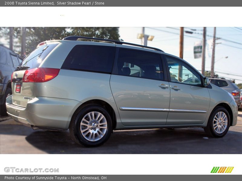 Silver Shadow Pearl / Stone 2008 Toyota Sienna Limited