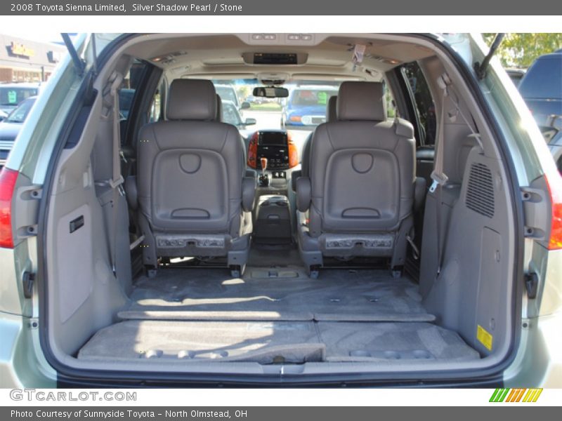 Silver Shadow Pearl / Stone 2008 Toyota Sienna Limited