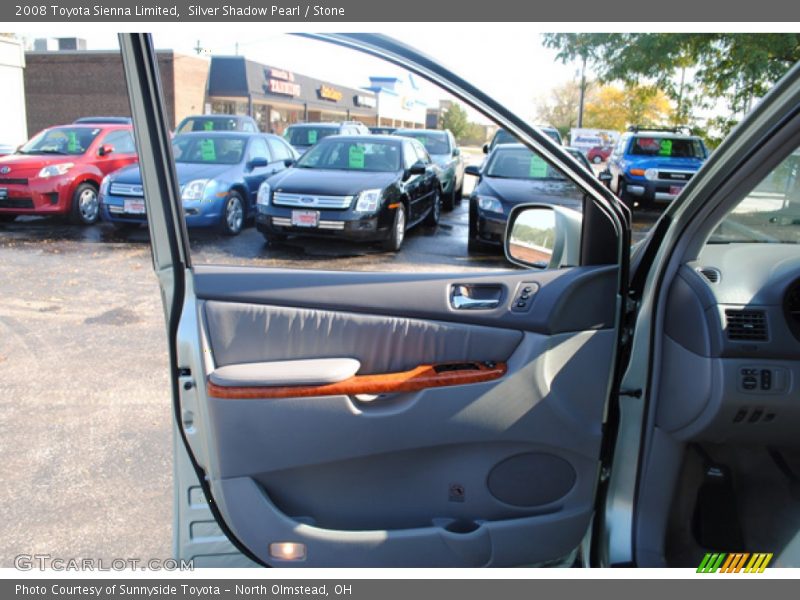 Silver Shadow Pearl / Stone 2008 Toyota Sienna Limited