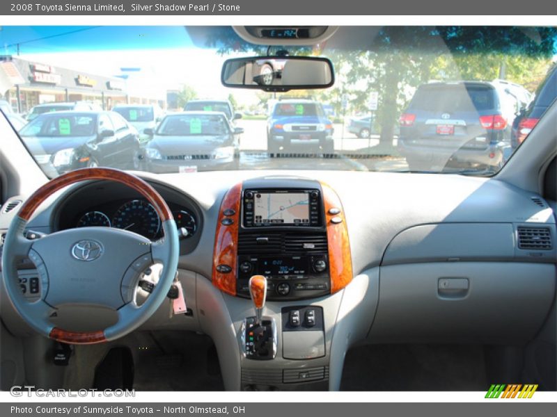 Silver Shadow Pearl / Stone 2008 Toyota Sienna Limited