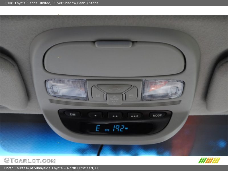 Silver Shadow Pearl / Stone 2008 Toyota Sienna Limited