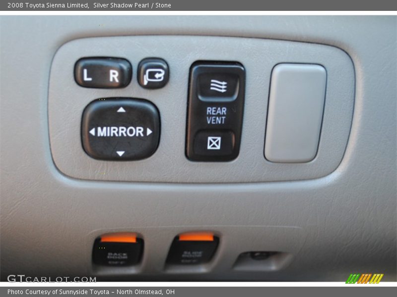 Silver Shadow Pearl / Stone 2008 Toyota Sienna Limited