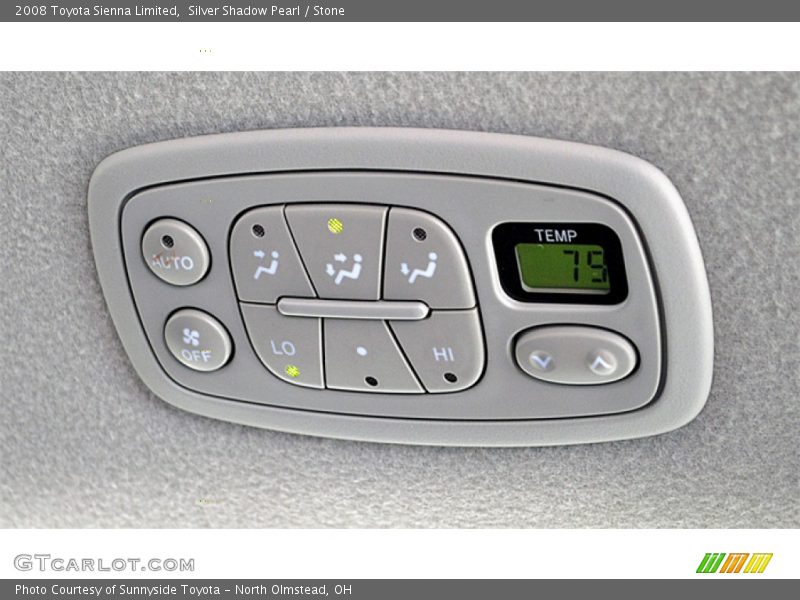 Silver Shadow Pearl / Stone 2008 Toyota Sienna Limited