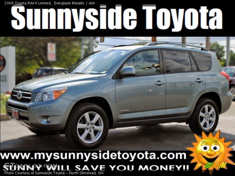 Everglade Metallic / Ash 2006 Toyota RAV4 Limited
