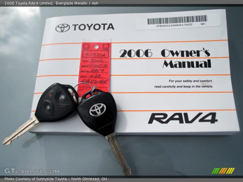 Keys of 2006 RAV4 Limited