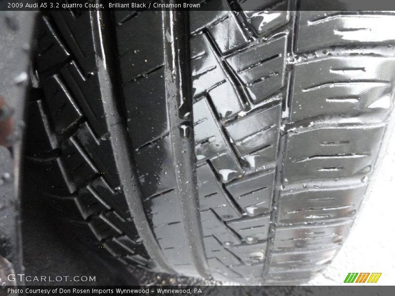 Brilliant Black / Cinnamon Brown 2009 Audi A5 3.2 quattro Coupe