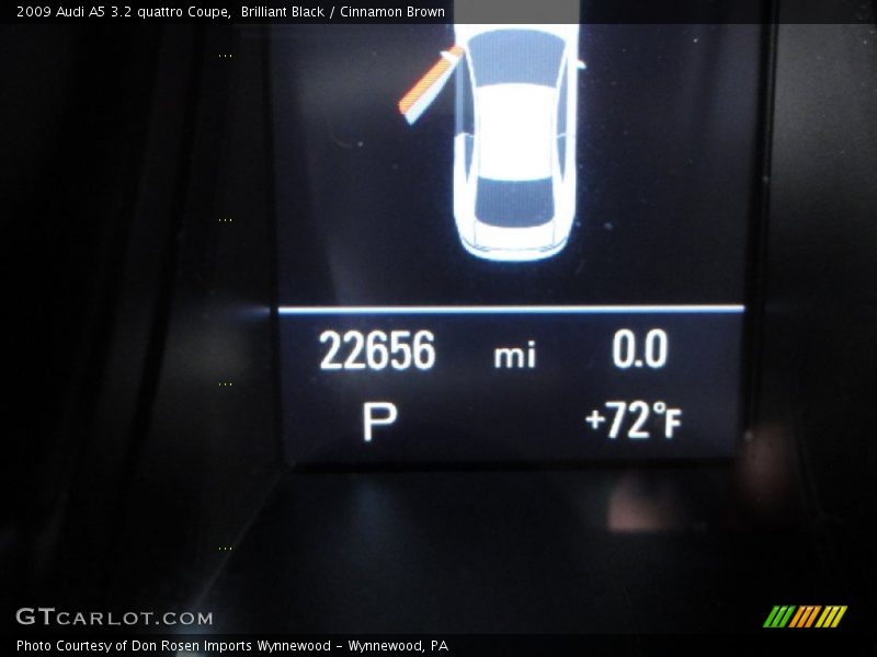 Brilliant Black / Cinnamon Brown 2009 Audi A5 3.2 quattro Coupe