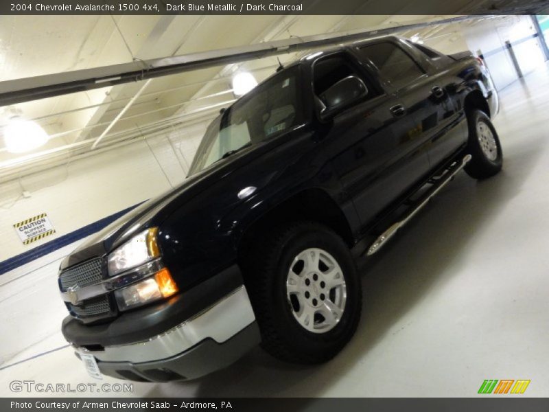 Dark Blue Metallic / Dark Charcoal 2004 Chevrolet Avalanche 1500 4x4