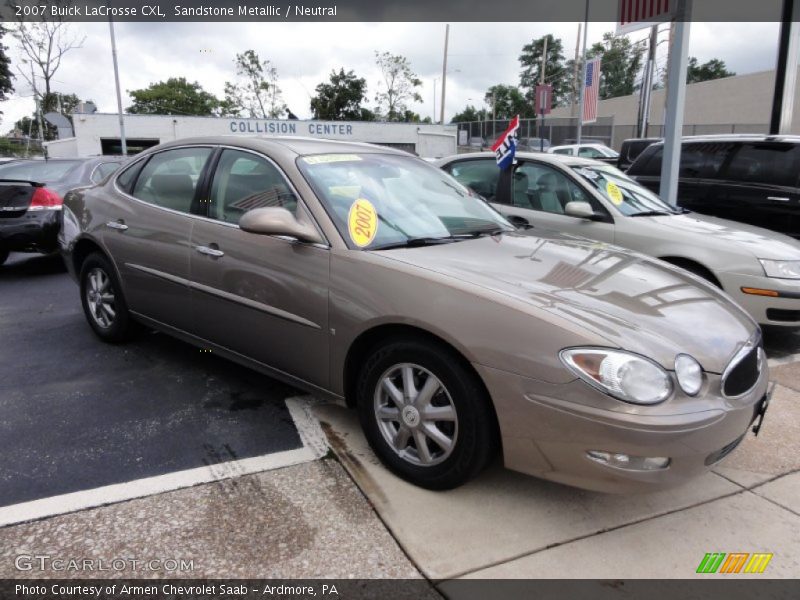 Sandstone Metallic / Neutral 2007 Buick LaCrosse CXL
