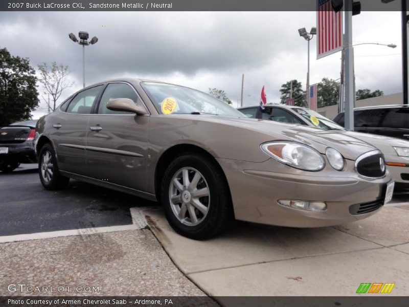 Sandstone Metallic / Neutral 2007 Buick LaCrosse CXL