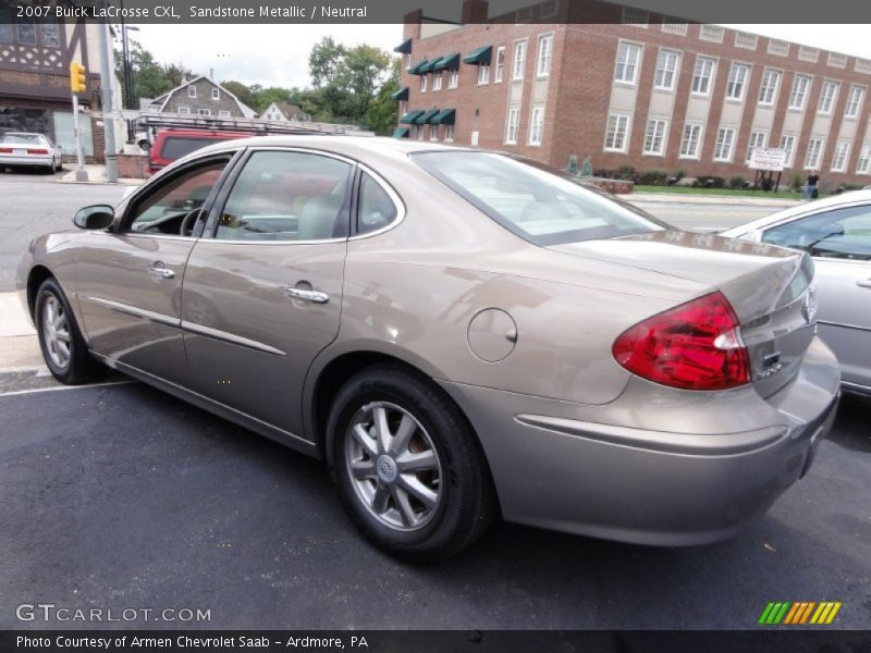 Sandstone Metallic / Neutral 2007 Buick LaCrosse CXL