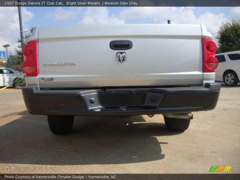 Bright Silver Metallic / Medium Slate Gray 2007 Dodge Dakota ST Club Cab