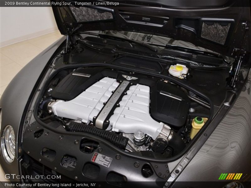  2009 Continental Flying Spur  Engine - 6.0 Liter Twin-Turbocharged DOHC 48-Valve VVT W12