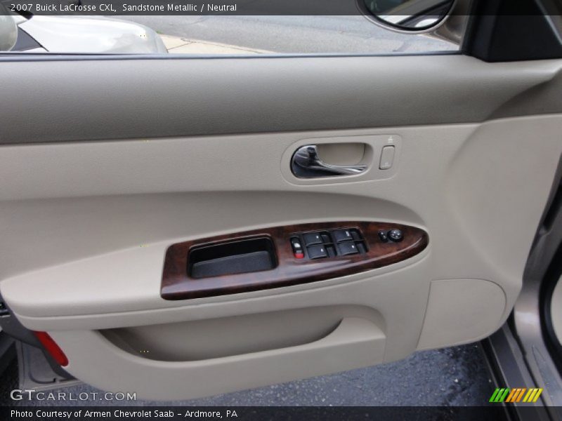 Sandstone Metallic / Neutral 2007 Buick LaCrosse CXL