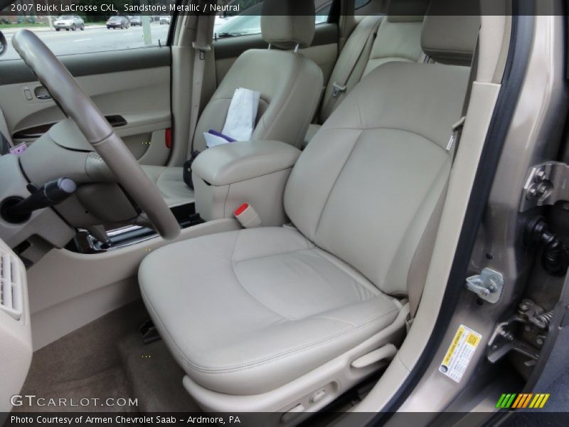 Sandstone Metallic / Neutral 2007 Buick LaCrosse CXL