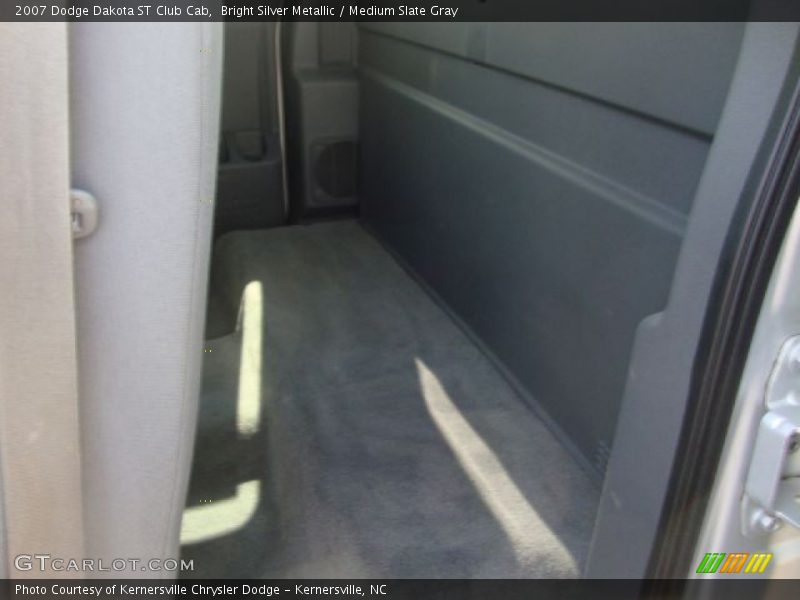 Bright Silver Metallic / Medium Slate Gray 2007 Dodge Dakota ST Club Cab