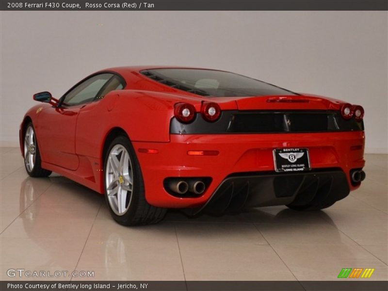 Rosso Corsa (Red) / Tan 2008 Ferrari F430 Coupe