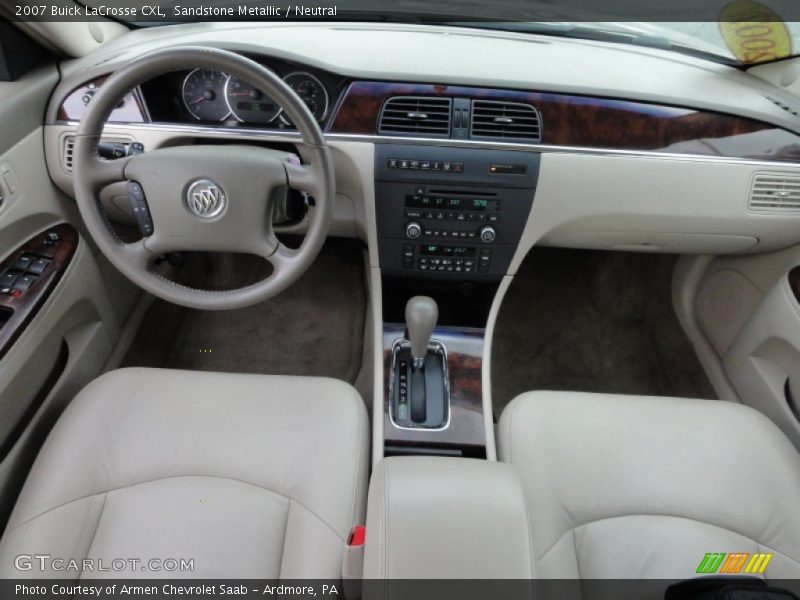 Sandstone Metallic / Neutral 2007 Buick LaCrosse CXL