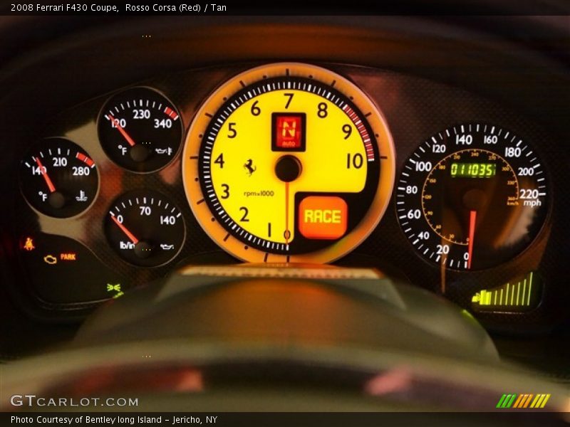  2008 F430 Coupe Coupe Gauges