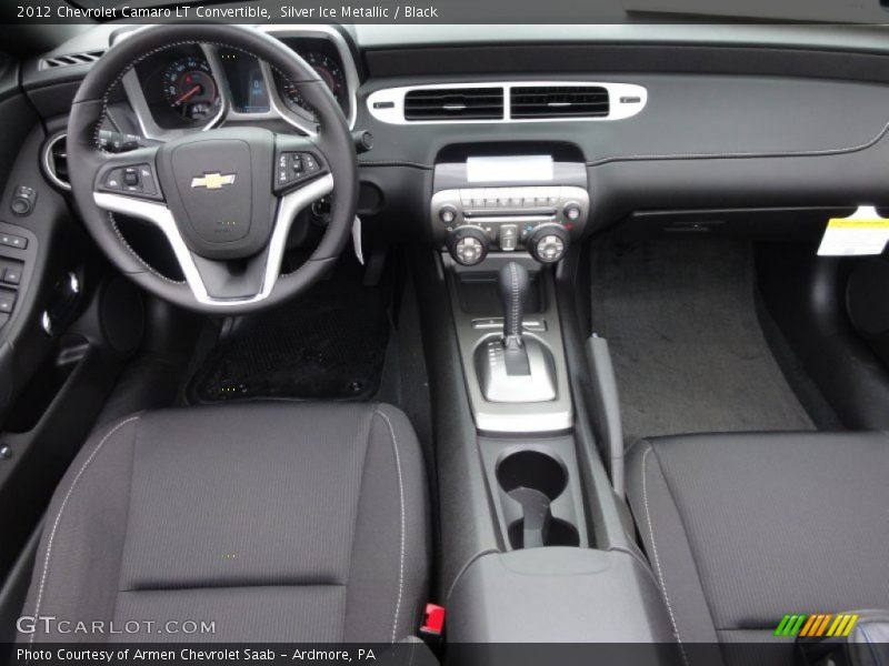 Dashboard of 2012 Camaro LT Convertible