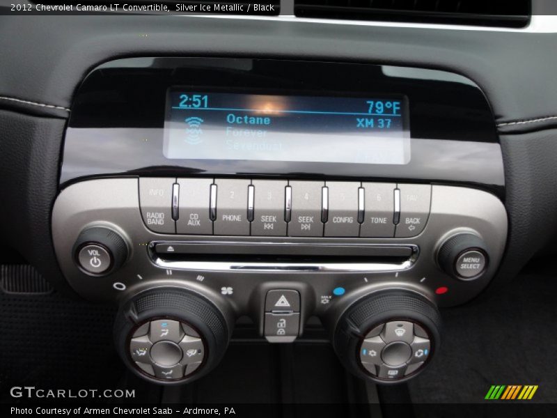 Audio System of 2012 Camaro LT Convertible