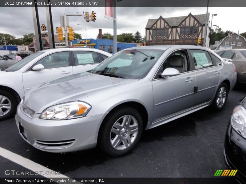 Silver Ice Metallic / Gray 2012 Chevrolet Impala LT