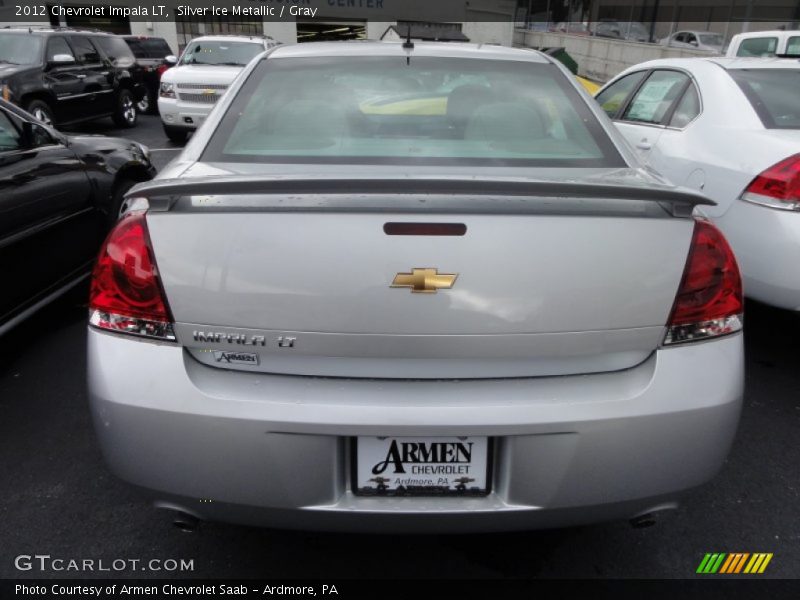 Silver Ice Metallic / Gray 2012 Chevrolet Impala LT