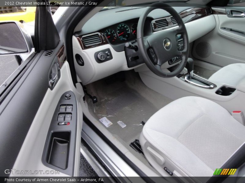 Silver Ice Metallic / Gray 2012 Chevrolet Impala LT