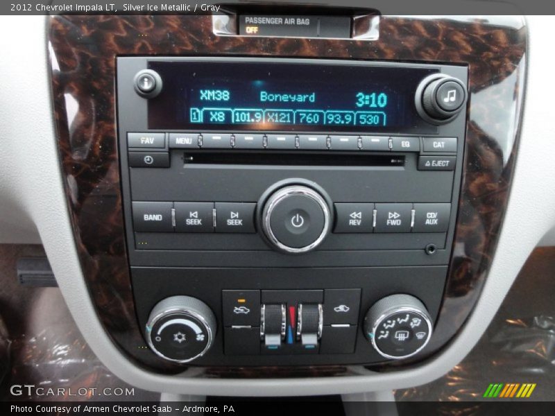 Silver Ice Metallic / Gray 2012 Chevrolet Impala LT