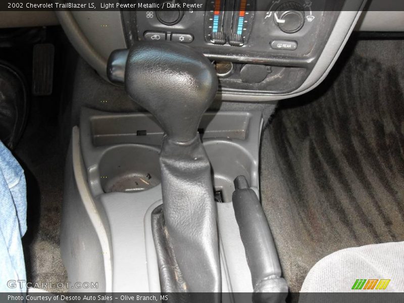Light Pewter Metallic / Dark Pewter 2002 Chevrolet TrailBlazer LS