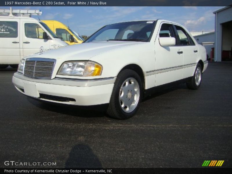Front 3/4 View of 1997 C 280 Sedan