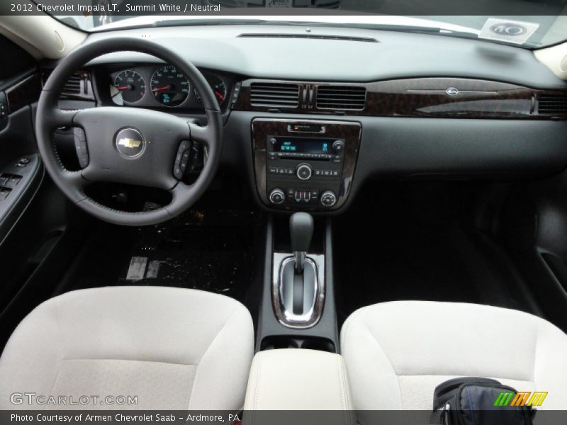 Summit White / Neutral 2012 Chevrolet Impala LT