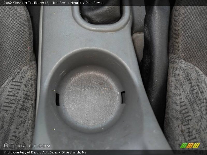Light Pewter Metallic / Dark Pewter 2002 Chevrolet TrailBlazer LS