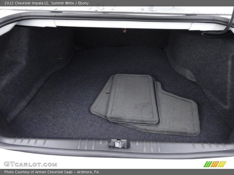 Summit White / Ebony 2012 Chevrolet Impala LS