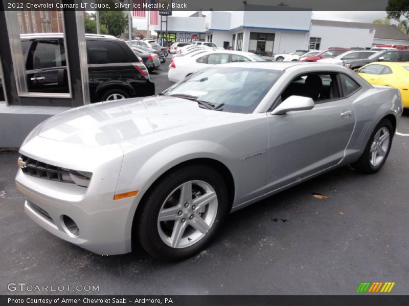 Front 3/4 View of 2012 Camaro LT Coupe