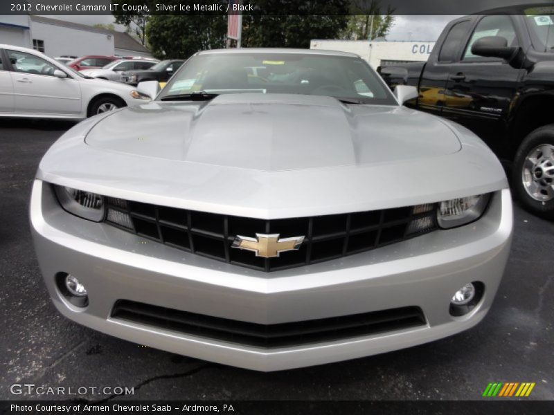 Silver Ice Metallic / Black 2012 Chevrolet Camaro LT Coupe