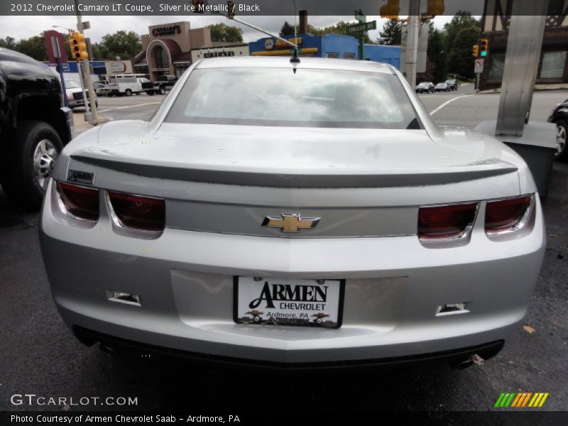 Silver Ice Metallic / Black 2012 Chevrolet Camaro LT Coupe