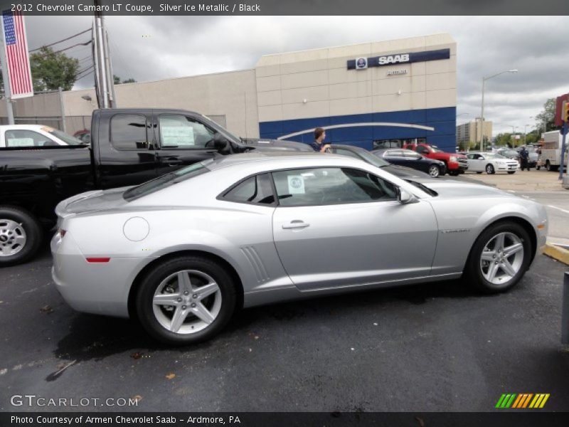 Silver Ice Metallic / Black 2012 Chevrolet Camaro LT Coupe