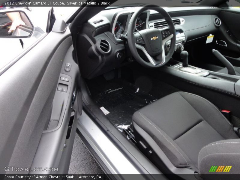 Silver Ice Metallic / Black 2012 Chevrolet Camaro LT Coupe