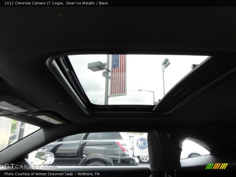 Silver Ice Metallic / Black 2012 Chevrolet Camaro LT Coupe