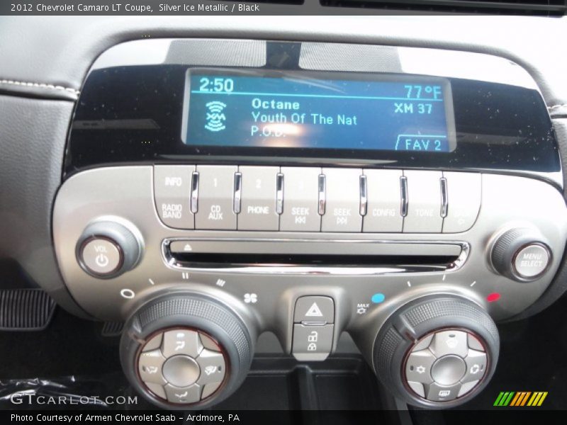 Audio System of 2012 Camaro LT Coupe
