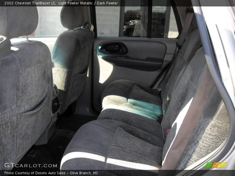 Light Pewter Metallic / Dark Pewter 2002 Chevrolet TrailBlazer LS