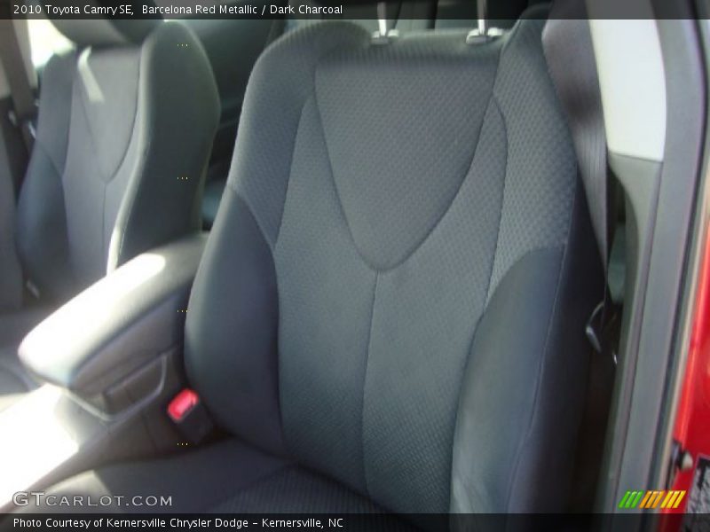 Barcelona Red Metallic / Dark Charcoal 2010 Toyota Camry SE