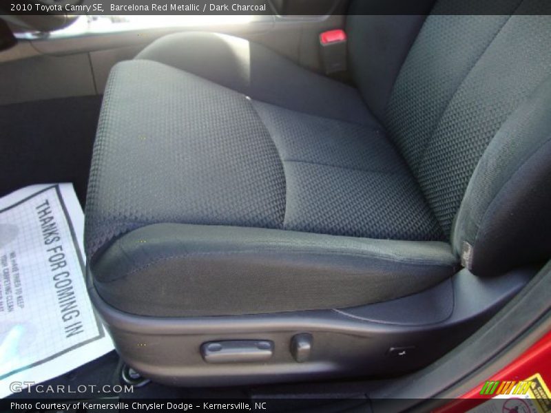 Barcelona Red Metallic / Dark Charcoal 2010 Toyota Camry SE