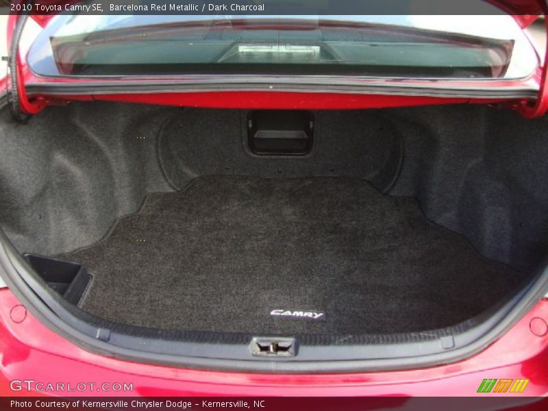 Barcelona Red Metallic / Dark Charcoal 2010 Toyota Camry SE