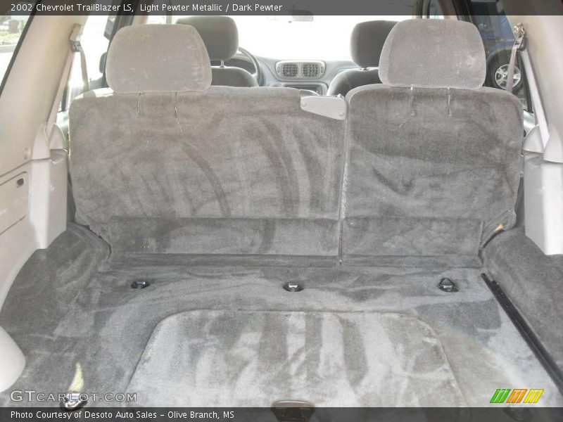 Light Pewter Metallic / Dark Pewter 2002 Chevrolet TrailBlazer LS