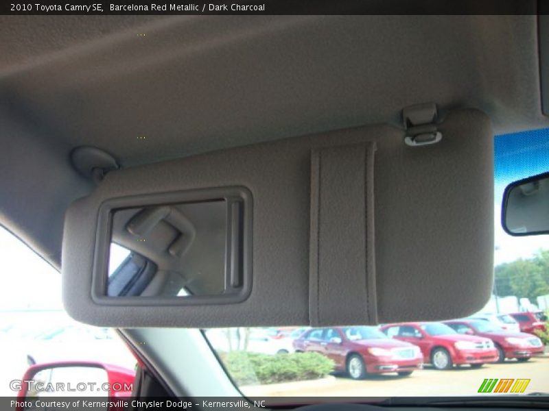 Barcelona Red Metallic / Dark Charcoal 2010 Toyota Camry SE