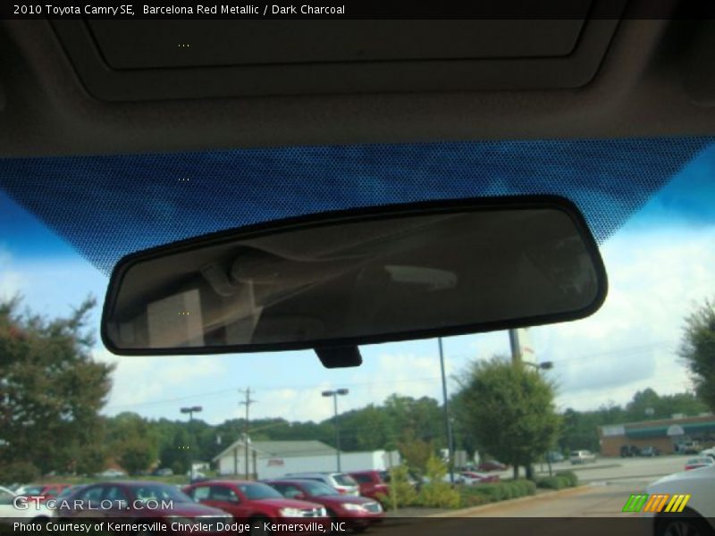 Barcelona Red Metallic / Dark Charcoal 2010 Toyota Camry SE