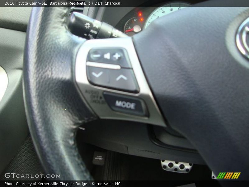 Barcelona Red Metallic / Dark Charcoal 2010 Toyota Camry SE