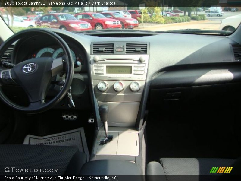Barcelona Red Metallic / Dark Charcoal 2010 Toyota Camry SE